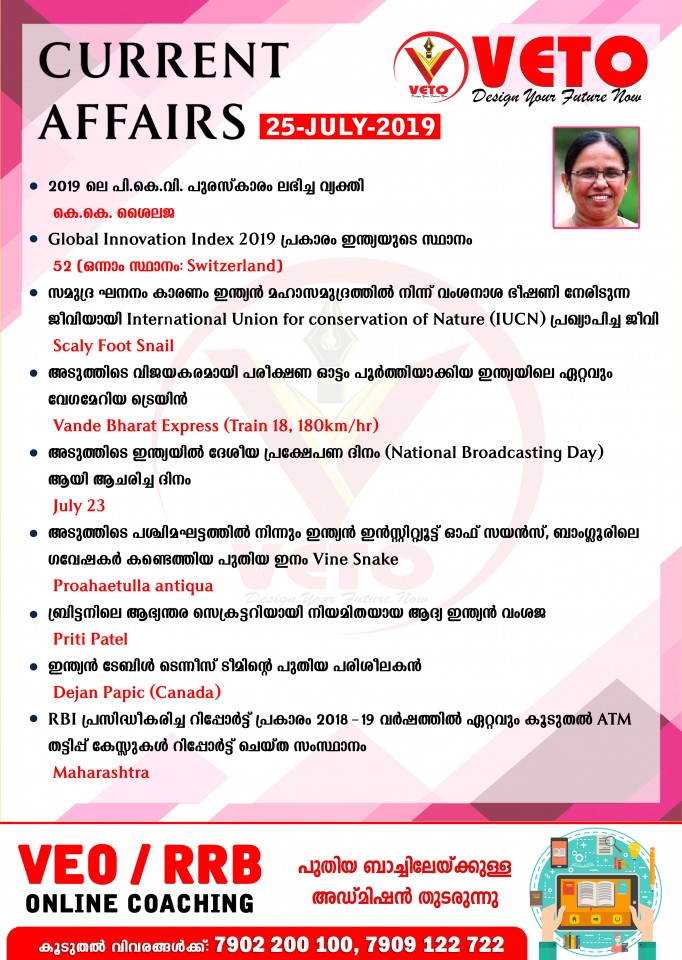Current Affairs